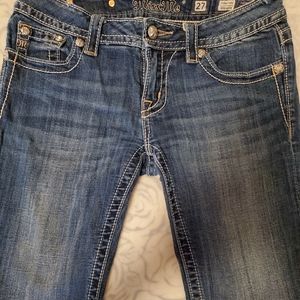 Miss Me "Signature" Stretch Bermuda Shorts W27